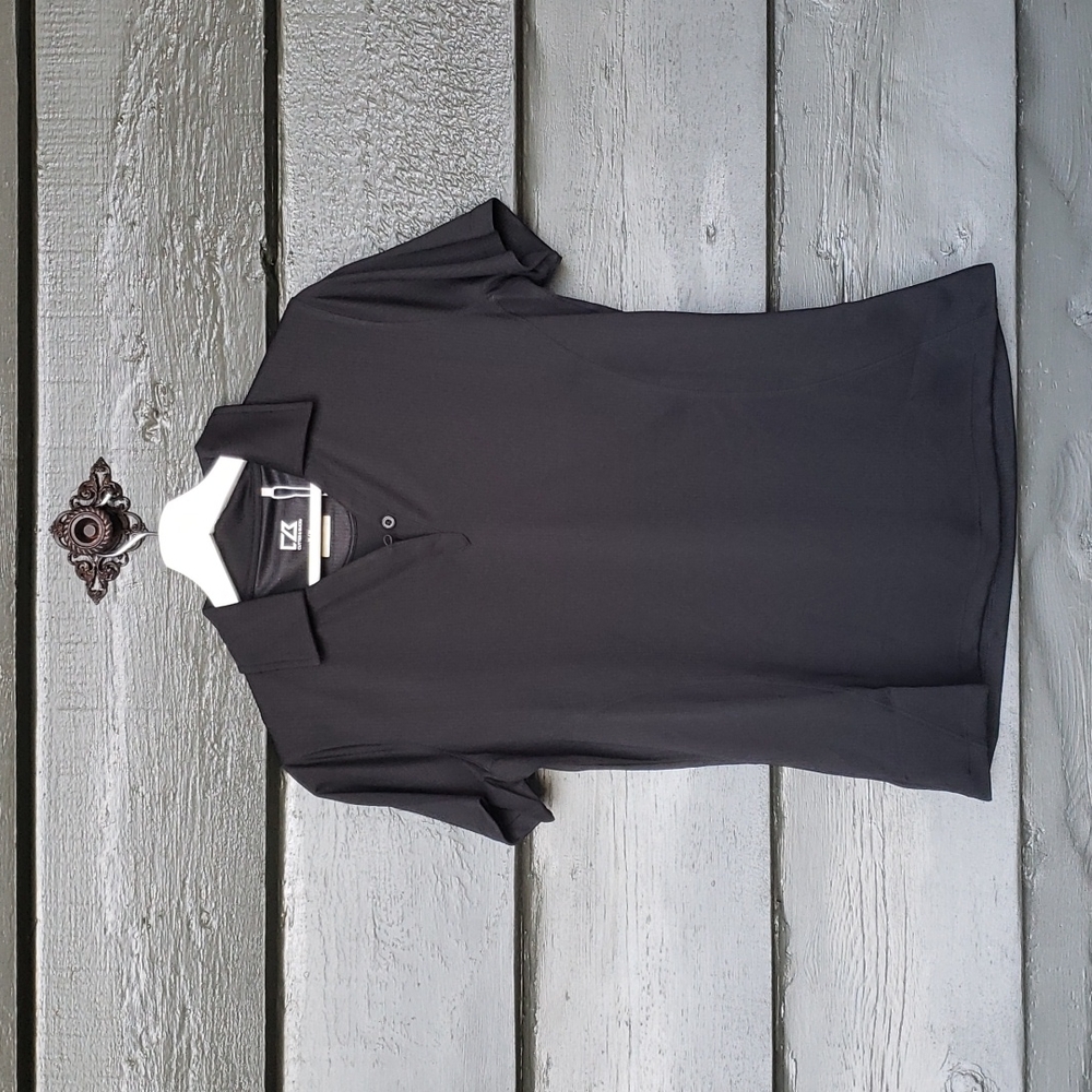 CUTTER & BUCK CB Drytec Genre Textured Polo M NEW - Picture 5 of 12